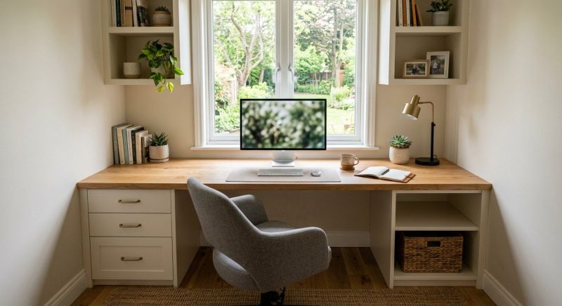 Built In Desk Installation in Greensboro, NC