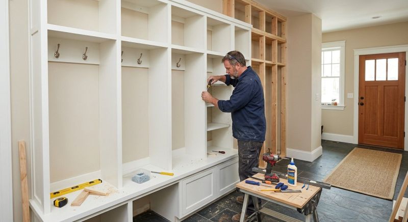 Built In Storage Installation in Winston Salem, NC