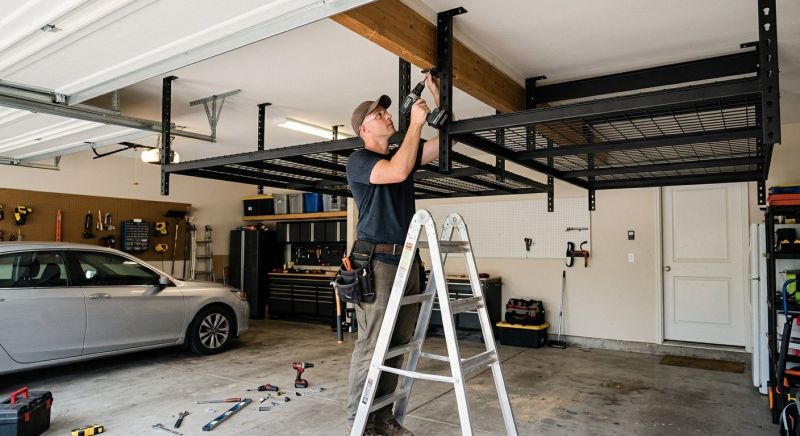Ceiling Rack Installation in Arlington, VA