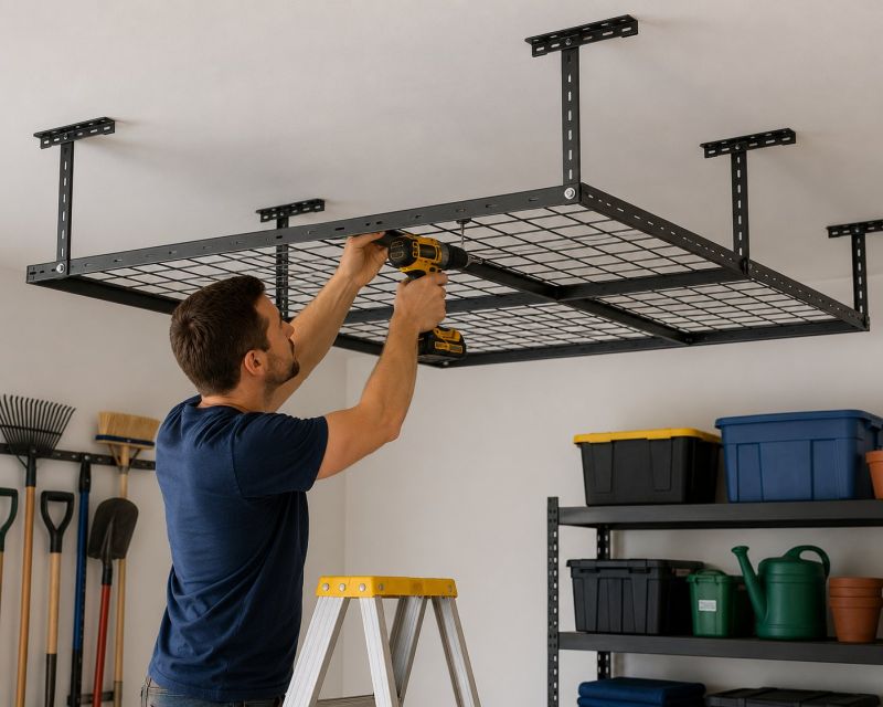 Ceiling Rack Installation in Annapolis, MD
