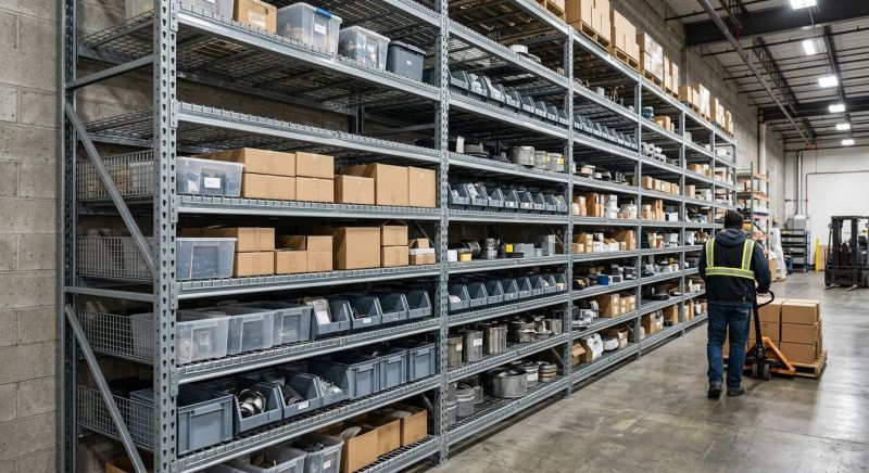 Overhead Shelving Installation in Raleigh, NC