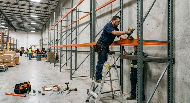 Shelving System Installation in Annapolis, MD
