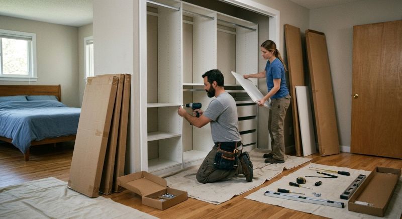 Walk In Closet Installation in Alexandria, VA