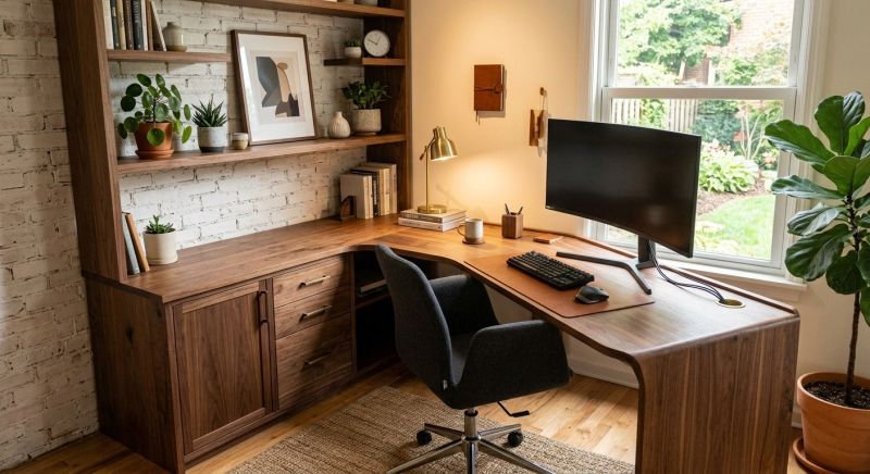 Custom Desk Installation in Winston Salem, NC