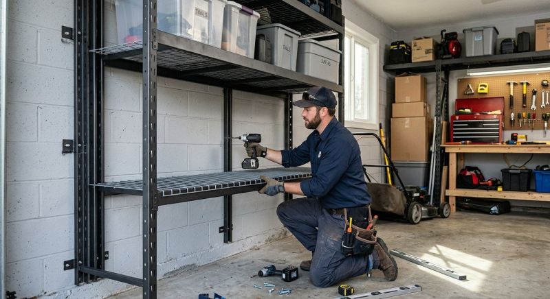 Garage Shelves Installation in Winston Salem, NC