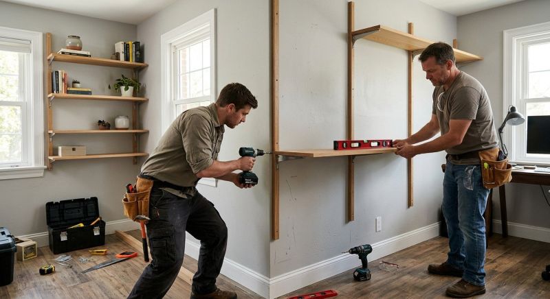 Shelving System Installation in Greensboro, NC
